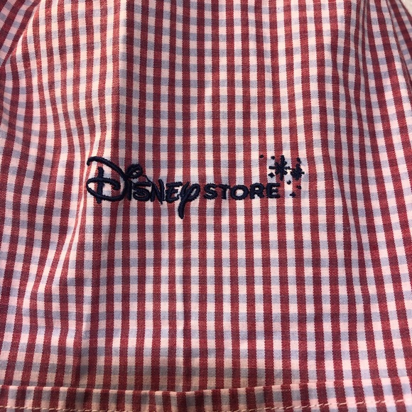 Disney Men’s Checkered short sleeve button up but looks small see measurements - Picture 9 of 13
